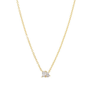 Baguette necklace