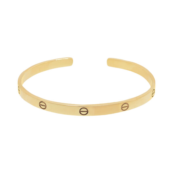 Pulsera abierta tornillos