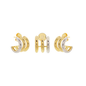 Combined 3-Way Earring