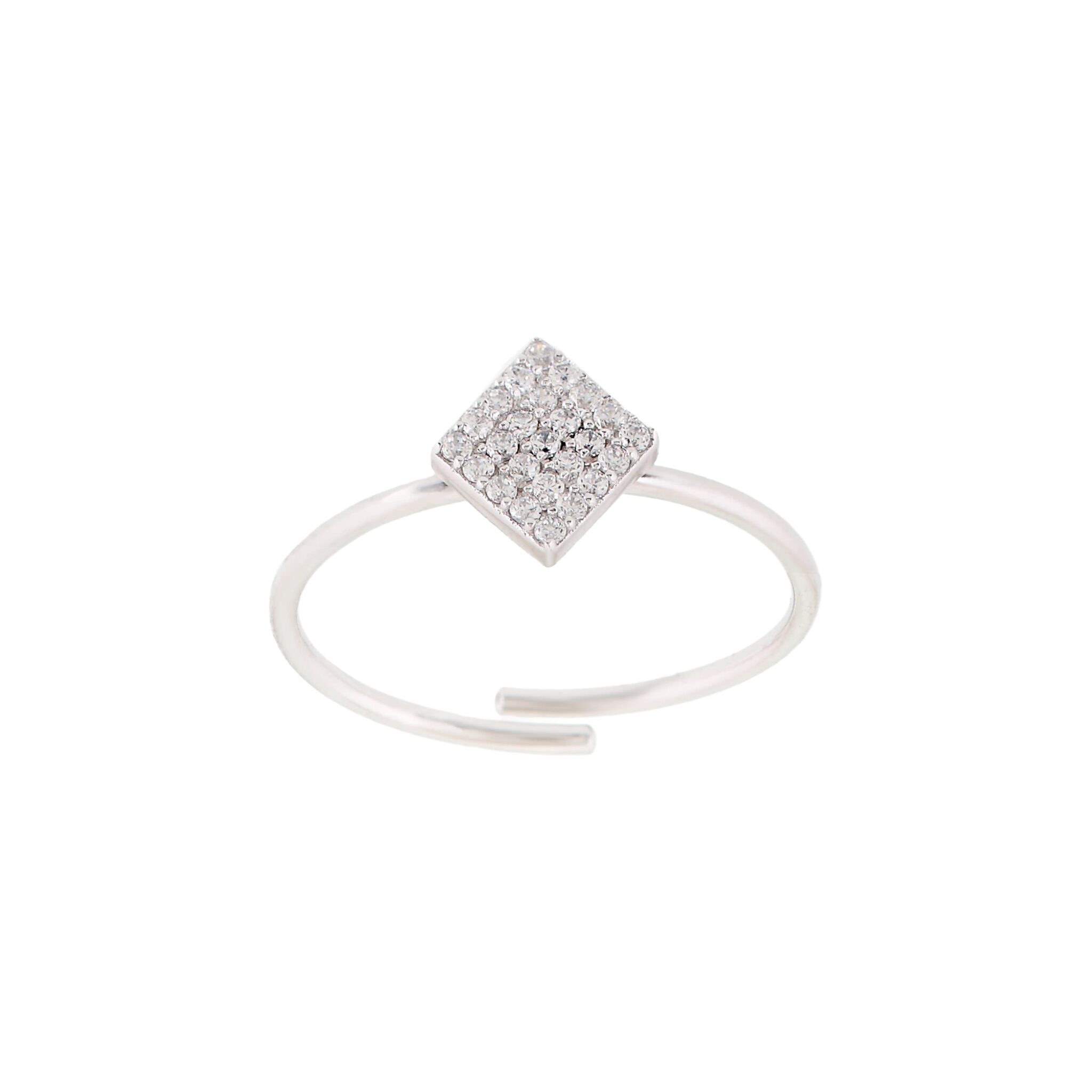 ANILLO UNIVERSAL PLATA DE PRIMERA LEY RODIADO