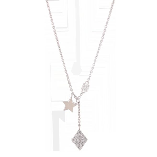 COLLAR PLATA DE PRIMERA LEY RODIADA