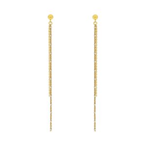 SLOPE DORADO LONG BALL WITH SILVER CHAIN FIRST